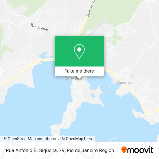 Rua Antônio B. Siqueira, 79 map