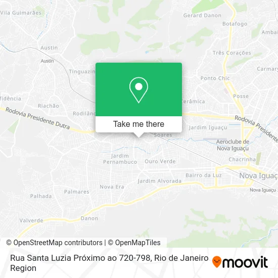 Rua Santa Luzia Próximo ao 720-798 map