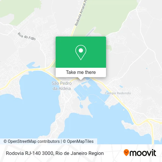 Rodovia RJ-140 3000 map