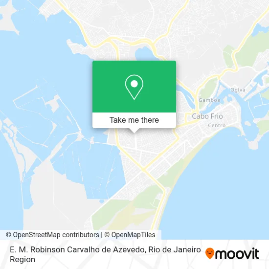 E. M. Robinson Carvalho de Azevedo map