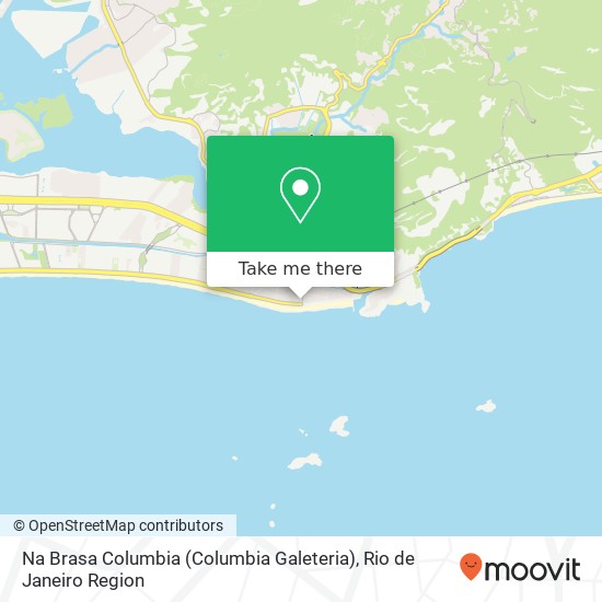 Mapa Na Brasa Columbia (Columbia Galeteria)