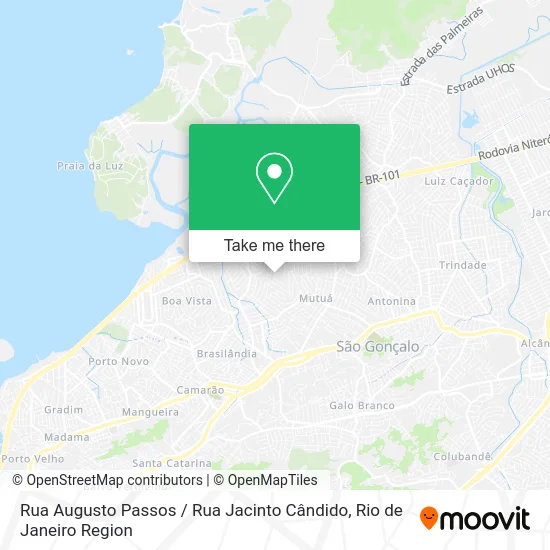Rua Augusto Passos / Rua Jacinto Cândido map