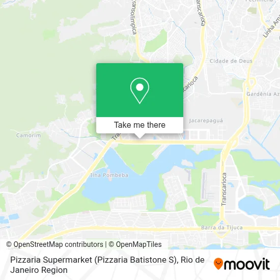 Pizzaria Supermarket (Pizzaria Batistone S) map