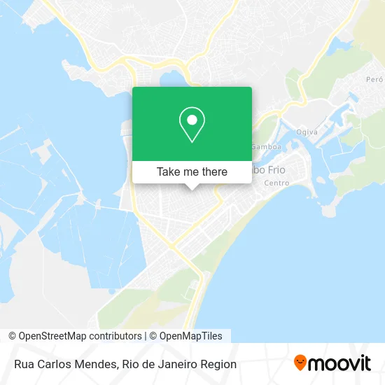 Rua Carlos Mendes map