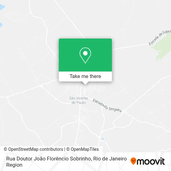 Rua Doutor João Florêncio Sobrinho map