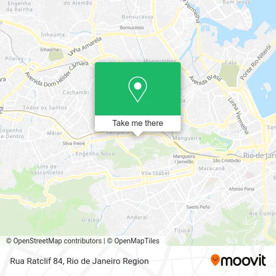 Rua Ratclif 84 map