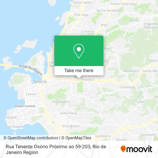 Rua Tenente Osório Próximo ao 59-203 map