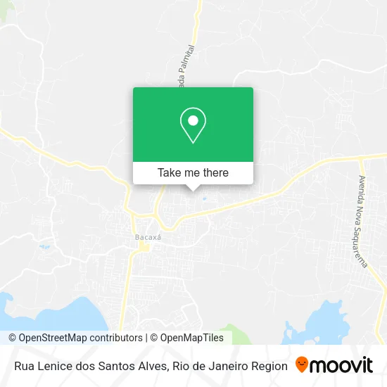 Rua Lenice dos Santos Alves map