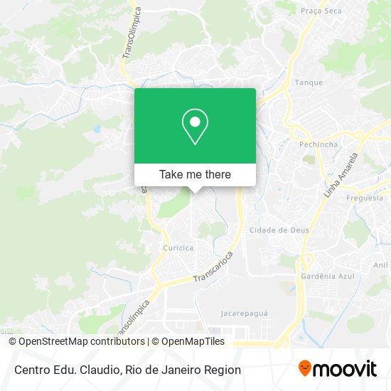 Centro Edu. Claudio map