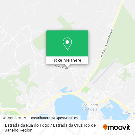 Estrada da Rua do Fogo / Estrada da Cruz map