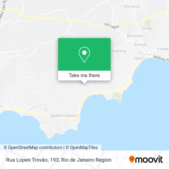 Rua Lopes Trovão, 193 map