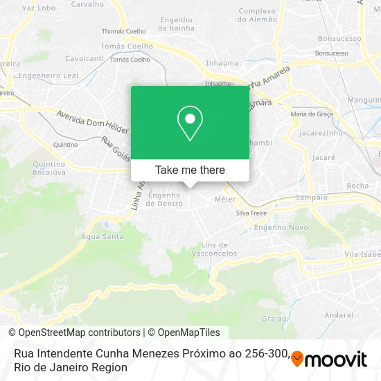 Rua Intendente Cunha Menezes Próximo ao 256-300 map