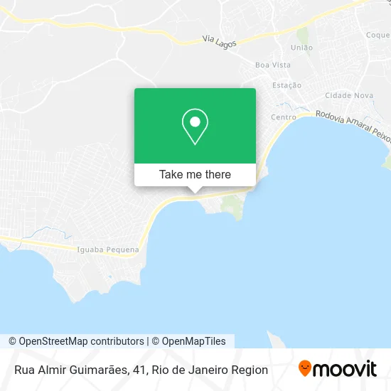 Rua Almir Guimarães, 41 map