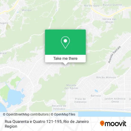 Rua Quarenta e Quatro 121-195 map