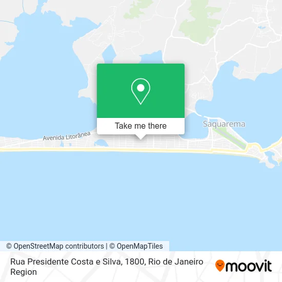 Rua Presidente Costa e Silva, 1800 map