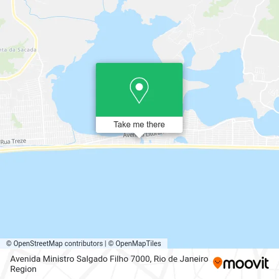 Avenida Ministro Salgado Filho 7000 map