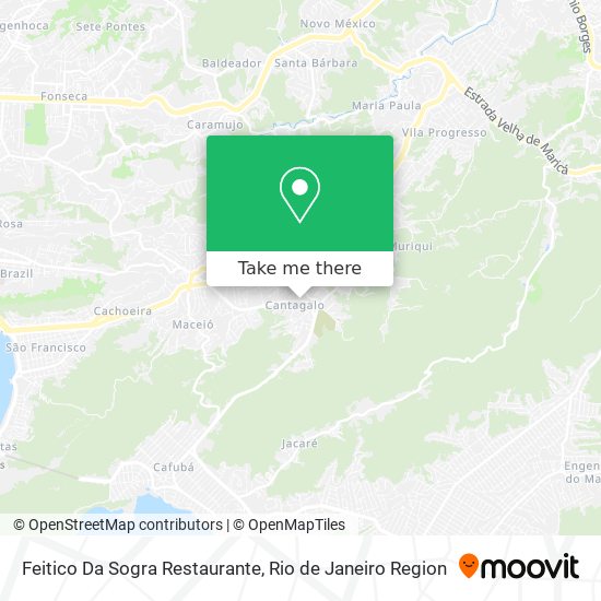 Feitico Da Sogra Restaurante map