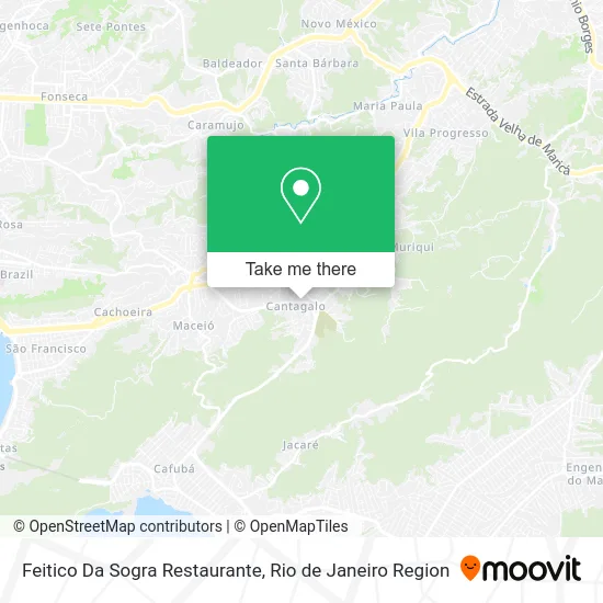 Feitico Da Sogra Restaurante map