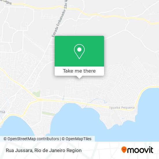 Mapa Rua Jussara