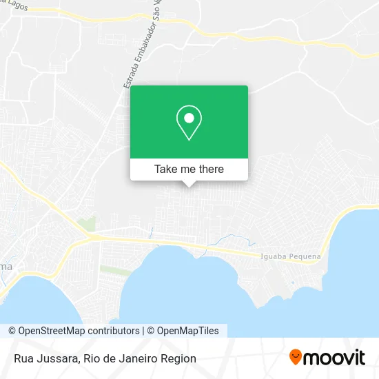 Rua Jussara map