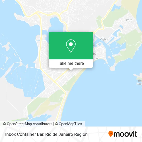 Inbox Container Bar map