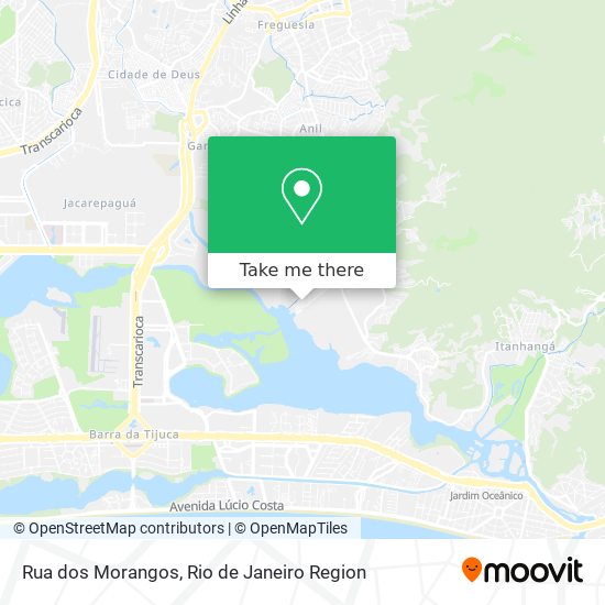 Rua dos Morangos map