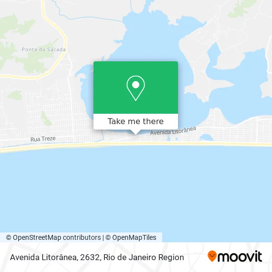 Avenida Litorânea, 2632 map