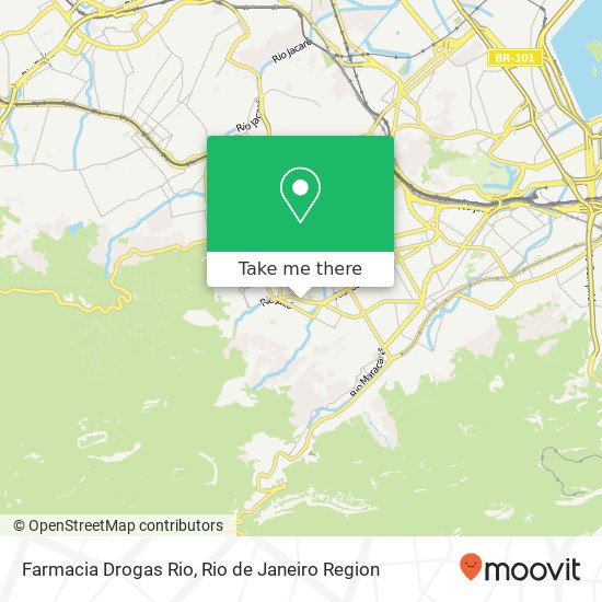 Farmacia Drogas Rio map