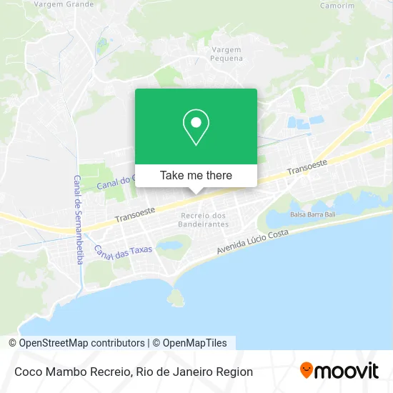 Coco Mambo Recreio map