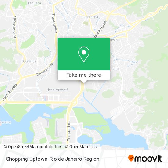 Mapa Shopping Uptown