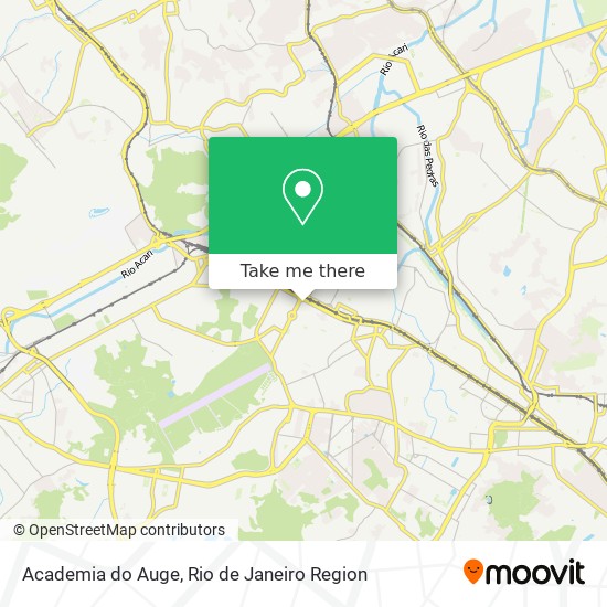 Academia do Auge map