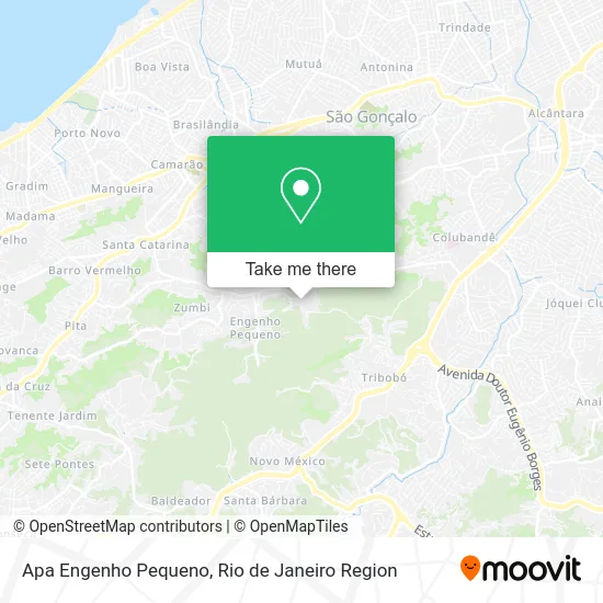 Apa Engenho Pequeno map