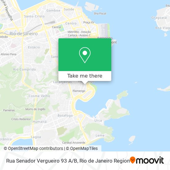 Rua Senador Vergueiro 93 A/B map