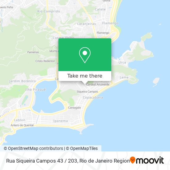 Rua Siqueira Campos 43 / 203 map