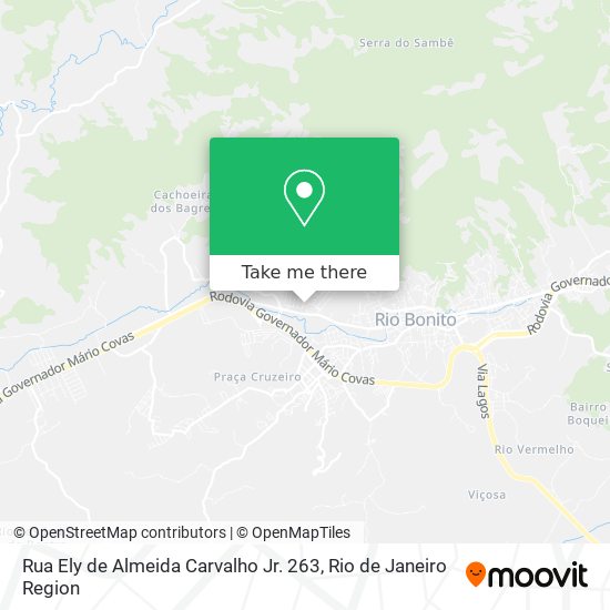 Rua Ely de Almeida Carvalho Jr. 263 map