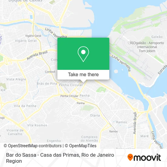 Bar do Sassa - Casa das Primas map