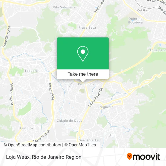 Loja Waax map