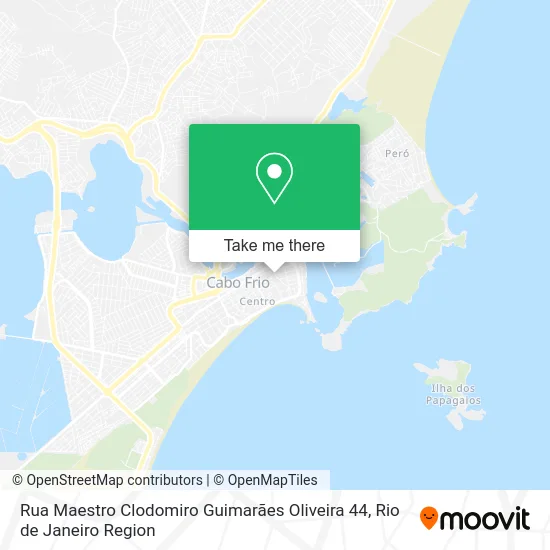 Rua Maestro Clodomiro Guimarães Oliveira 44 map