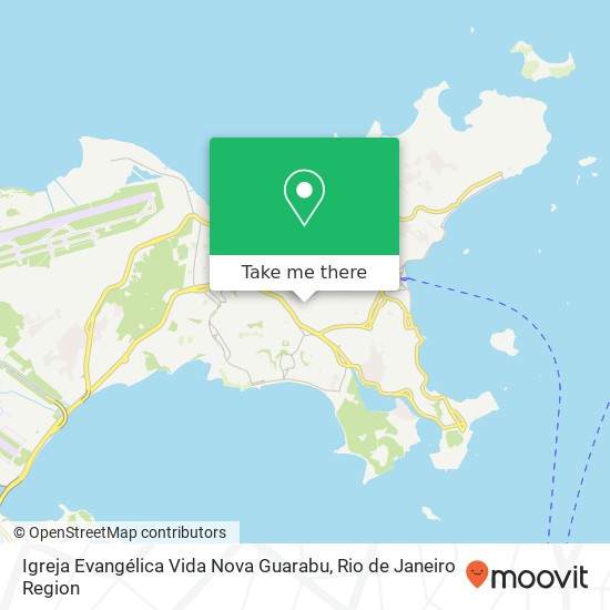 Igreja Evangélica Vida Nova Guarabu map