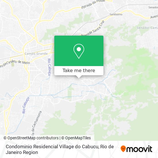 Condominio Residencial Village do Cabucu map