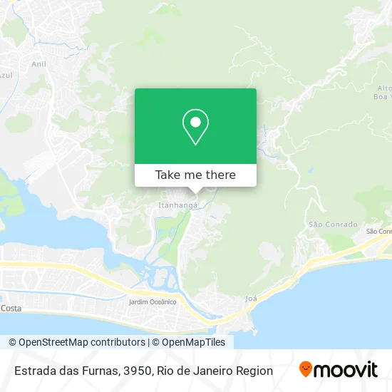 Estrada das Furnas, 3950 map