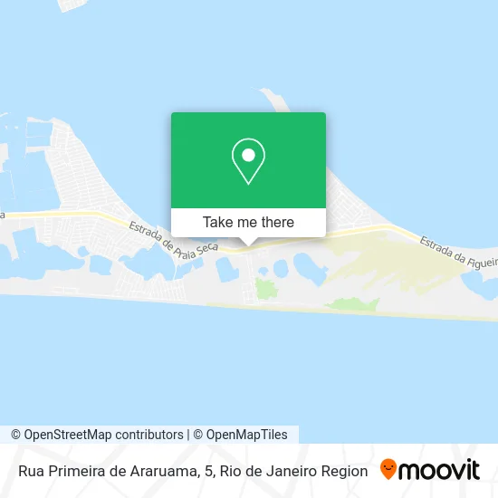 Rua Primeira de Araruama, 5 map