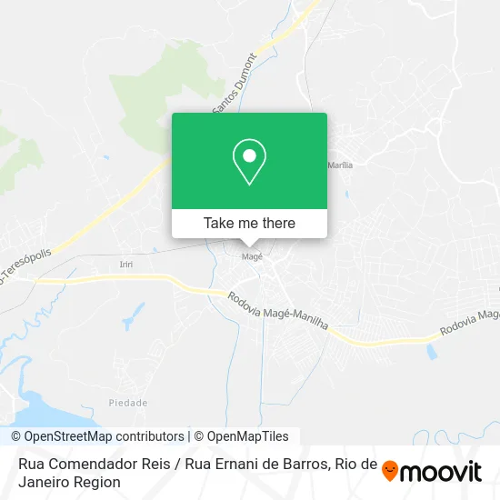 Rua Comendador Reis / Rua Ernani de Barros map