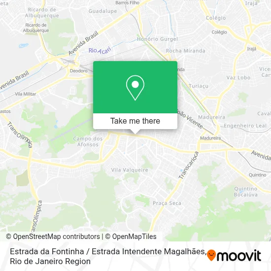 Estrada da Fontinha / Estrada Intendente Magalhães map