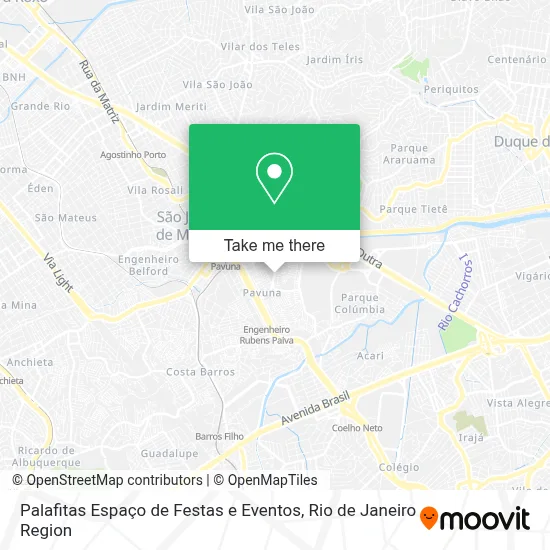 Palafitas Espaço de Festas e Eventos map