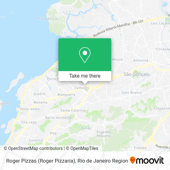 Roger Pizzas (Roger Pizzaria) map
