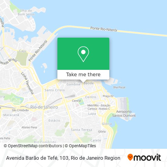 Avenida Barão de Tefé, 103 map