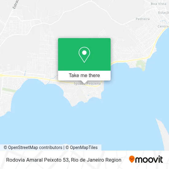 Rodovia Amaral Peixoto 53 map