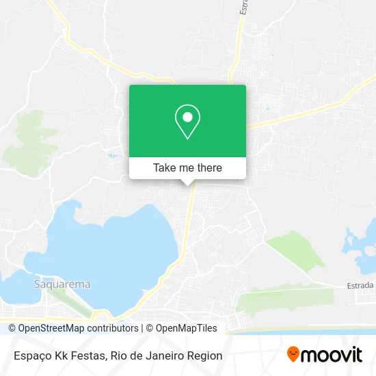 Espaço Kk Festas map