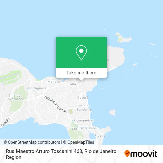 Rua Maestro Arturo Toscanini 468 map